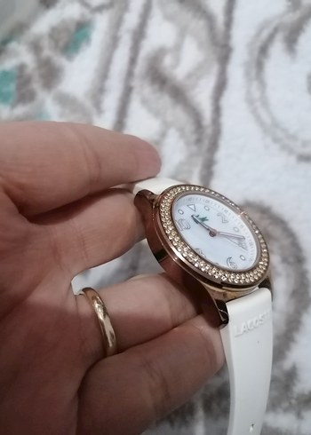 Lacoste Beyaz  bayan Kol Saati - Görsel 4