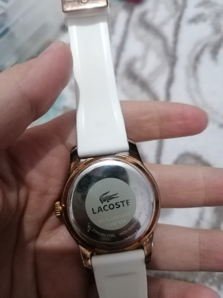 Lacoste Beyaz  bayan Kol Saati - Görsel 3