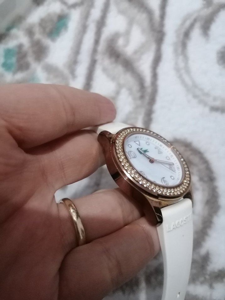 Lacoste Beyaz  bayan Kol Saati - Görsel 4