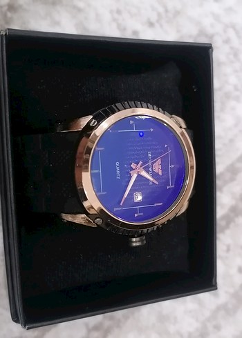 Mavi Erkek Quartz Saat - Görsel 3