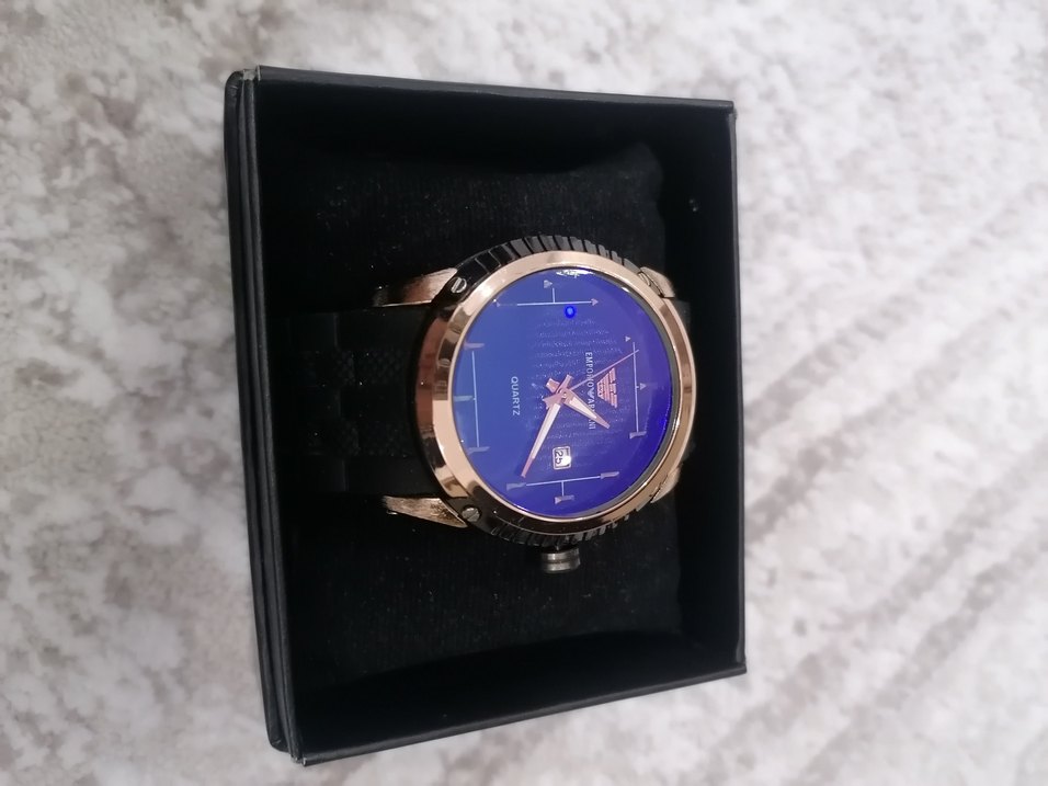 Mavi Erkek Quartz Saat - Görsel 3