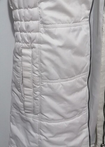Adidas bayan mont kaban s beden Beyaz  - Görsel 6