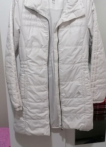 Adidas bayan mont kaban s beden Beyaz  - Görsel 8