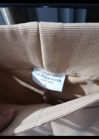 Bej Kadın Rahat Kesim Kumaş Pantolon - Görsel 6