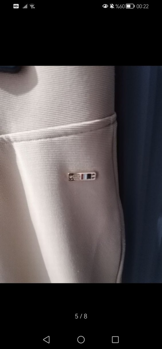 Bej Kadın Rahat Kesim Kumaş Pantolon - Görsel 5