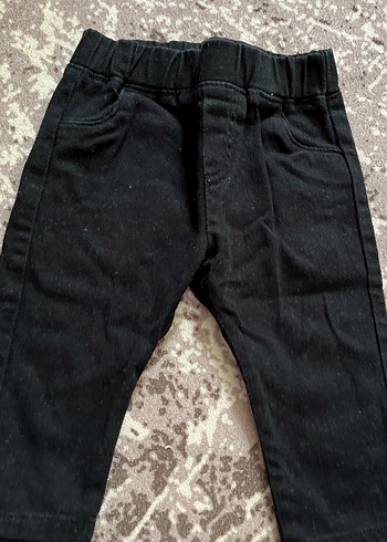 LC Waikiki Gri Düğmeli Bebek Erkek Denim Takım