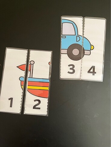 Diğer Puzzle ikili arkalı önlü