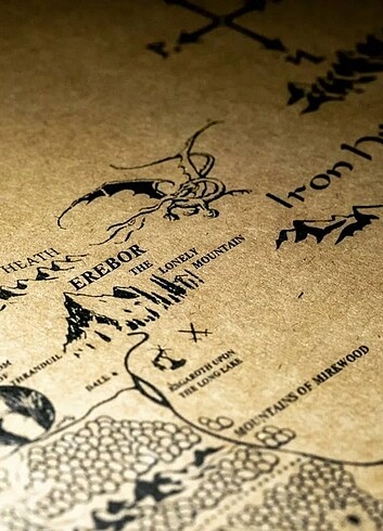  Beden Middle earth map
