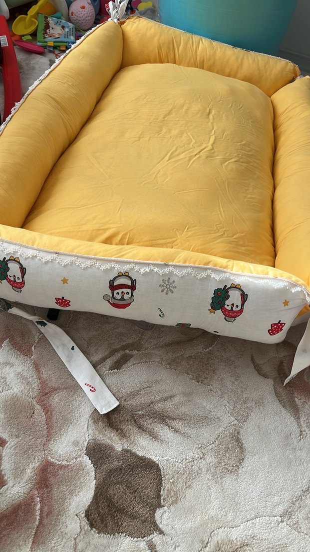 Sarı Renkli Çocuk Uyku Minderi - Görsel 2