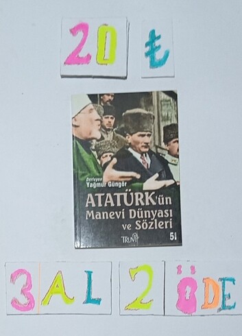 Kitap roman öykü hikaye bilim kişisel gelişim tarih 3 al 2 öde