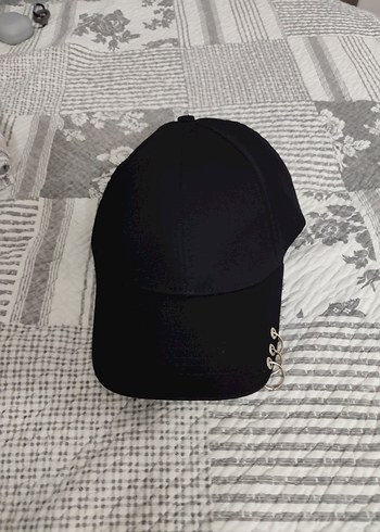 Siyah Kadın Street Wear Şapka