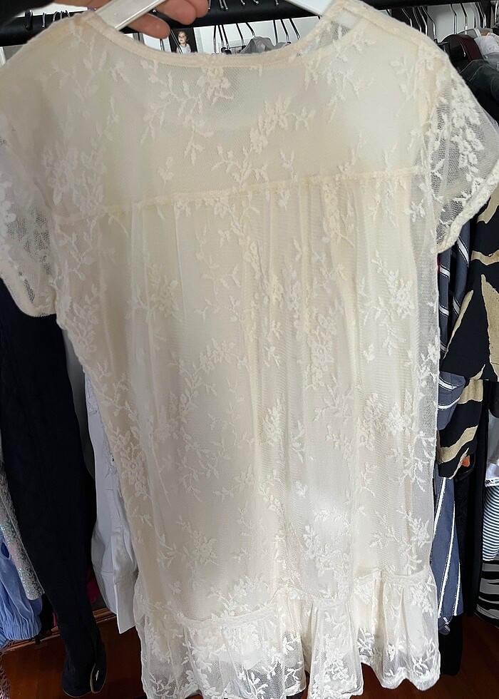 #zara #elbise #dantel - Görsel 5
