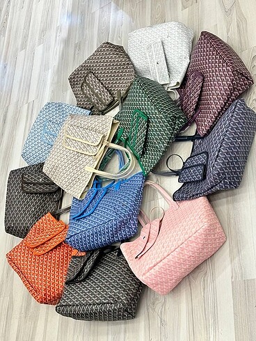 Maison Goyard Goyard turuncu büyük kol çantası