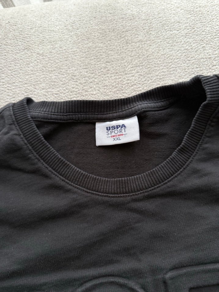 Siyah Erkek Sweatshirt Uzun Kollu - Görsel 2