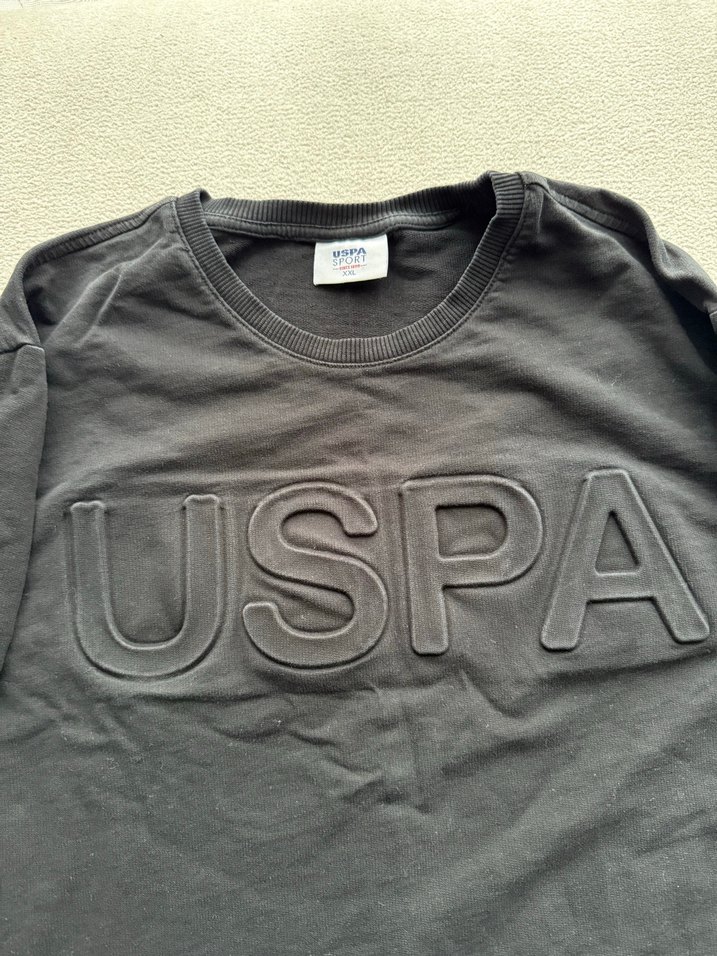 Siyah Erkek Sweatshirt Uzun Kollu - Görsel 3