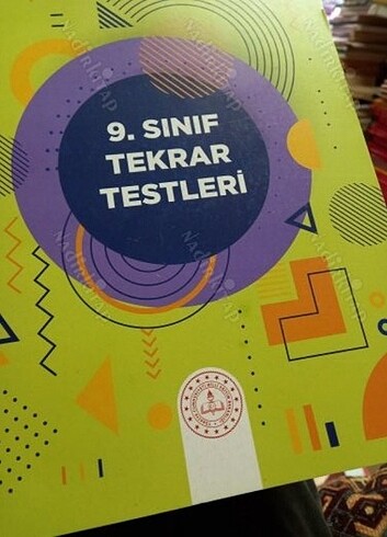 9.SINIF 1.DÖNEM VE 2.DÖNEM BÜTÜN DERSLER TEST KİTABİ