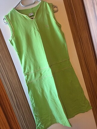 Rag & Bone Yeşil renk yazlık elbise penye
