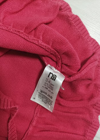 LC Waikiki Pembe Düğmeli Uzun Kollu Kız Hırkası