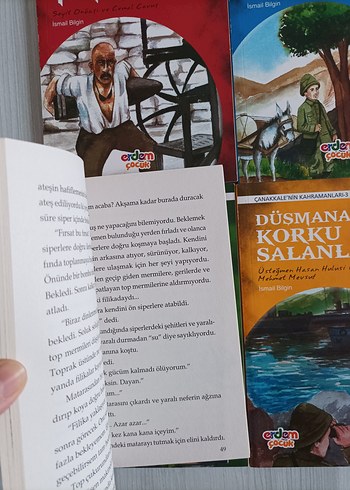 Çocuklar için Macera ve Kahramanlık Kitapları Seti - Görsel 2