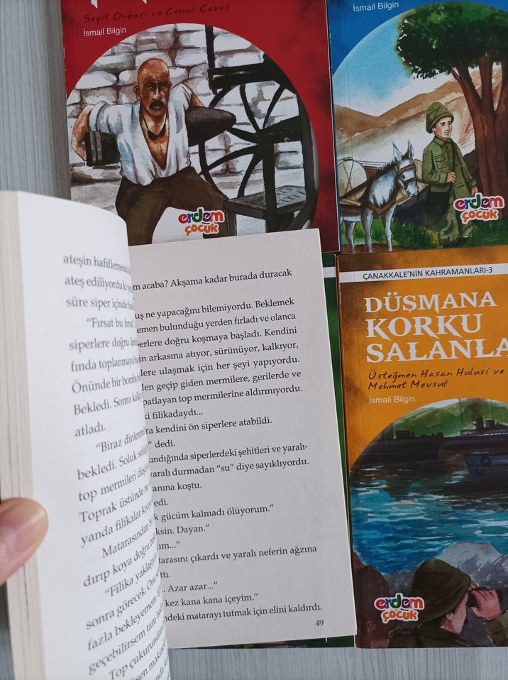 Çocuklar için Macera ve Kahramanlık Kitapları Seti - Görsel 2