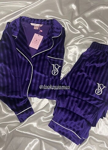 Victoria's secret kadife pijama takımı 