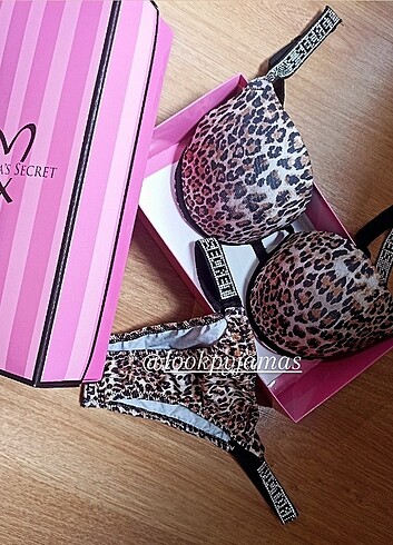Victoria's Secret Leopar Takım 
