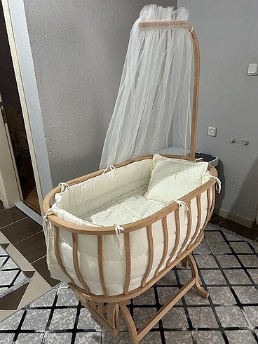 Diğer Natural sepet bebek beşik