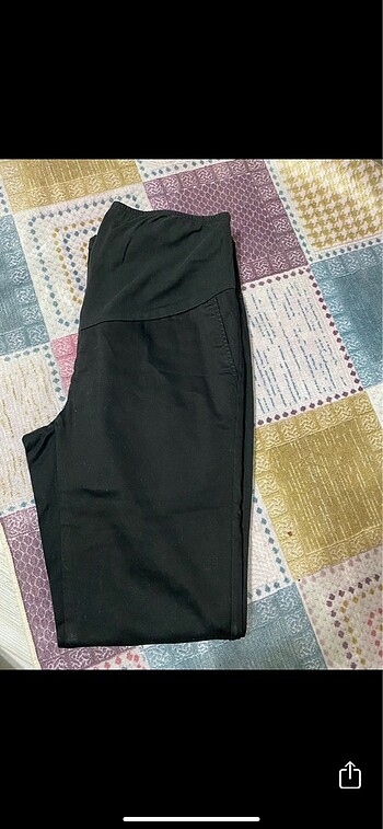 Hamile keten pantalon
