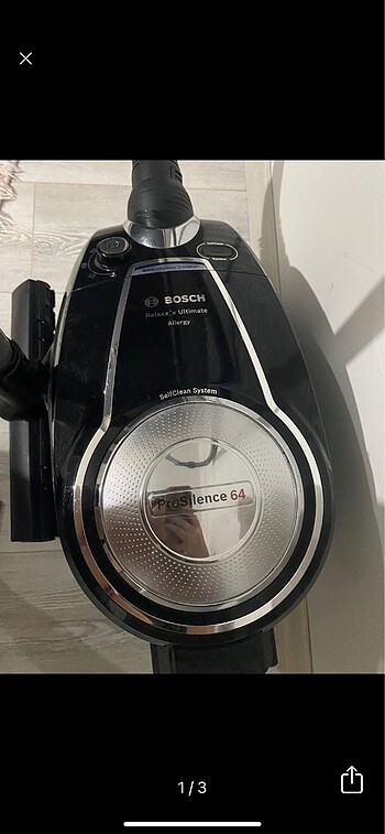 Bosch toz torbasız elektirikli süpürge