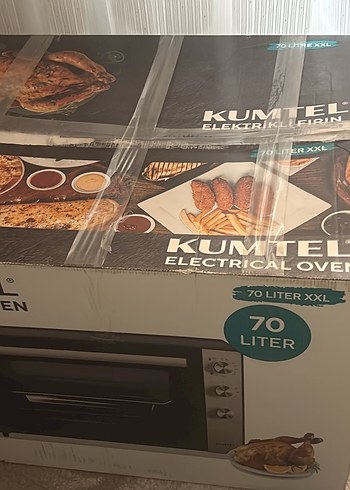KUMTEL 70 LT XXL Gri Mini Fırın - Görsel 2
