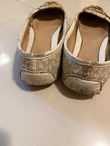 38 Beden beyaz Renk Michael kors babet