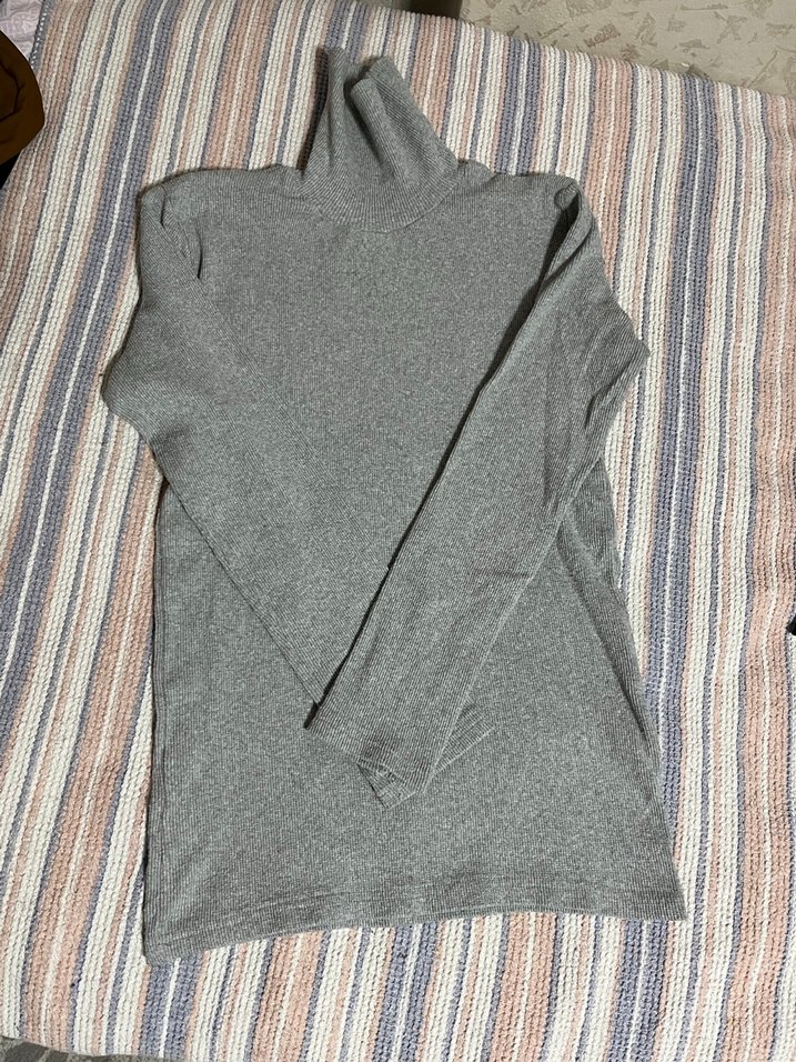 Gri Balıkçı Yaka Kadın Body - Görsel 2