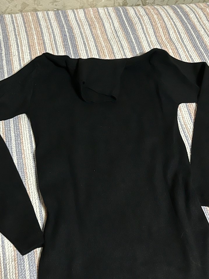 Siyah Kadın Balıkçı Yaka Triko - Görsel 2