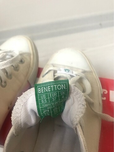 37 Beden Bej Benetton converse