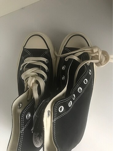37 Beden siyah Renk Converse chuck 70