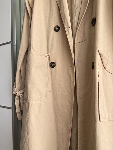 m Beden camel Renk Bej trench
