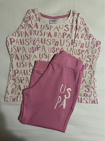 4 Yaş Beden çeşitli Renk Us Polo pijama takımı