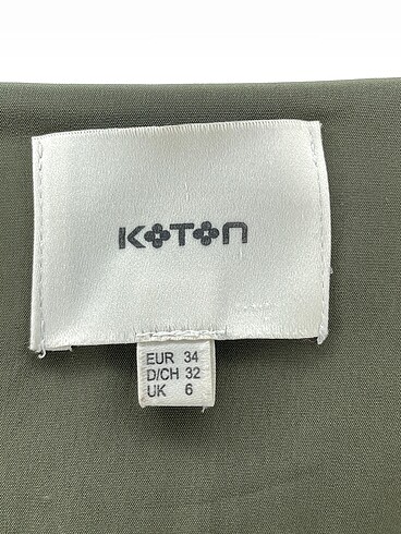 34 Beden çeşitli Renk Koton Trenchcoat %70 İndirimli.