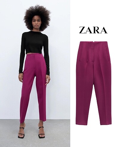 Zara Fuşya pantolon