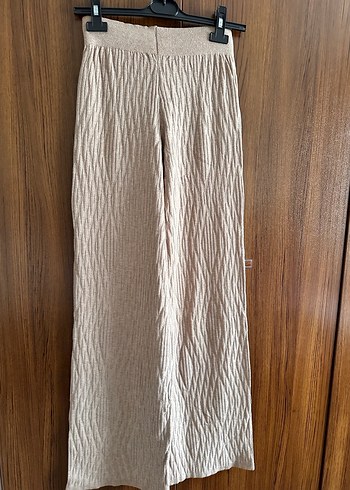 QU Style Triko Bol Paça Pantolon std beden - Görsel 3