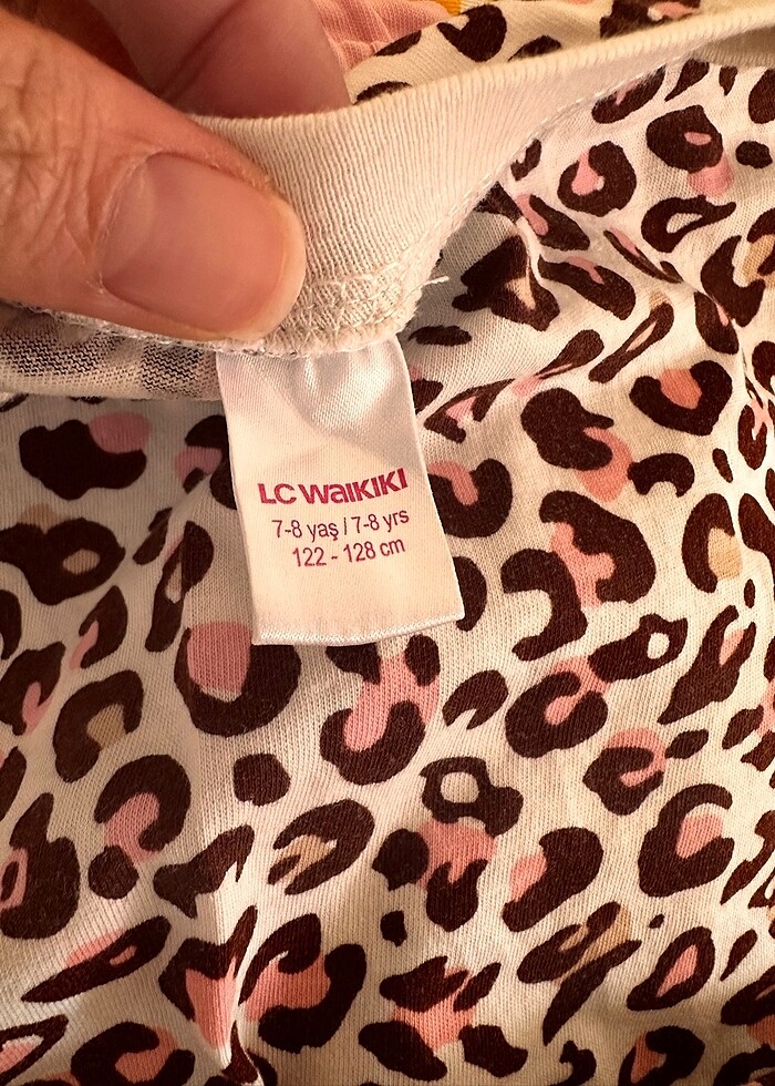 LCW pijama takımı 7-8 yaş - Görsel 2