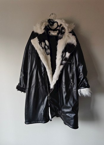 Anemos Oversize Suni Deri Parka
