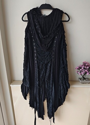 Killstar Punk Rave Gothic Kera Hooded Hırka