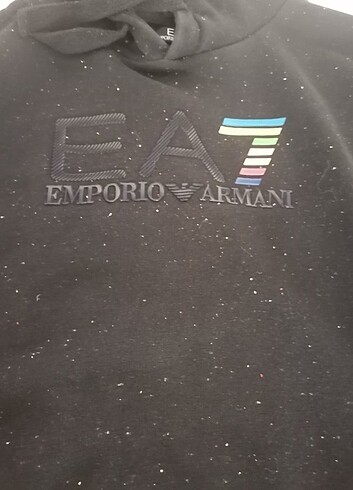 EA7 kapüşonlu tişört, Sweatshirt  - Görsel 3