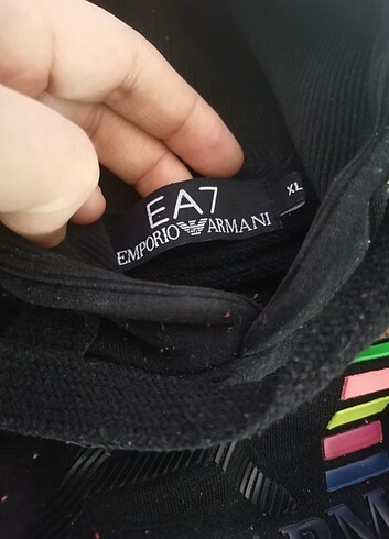 EA7 kapüşonlu tişört, Sweatshirt  - Görsel 5