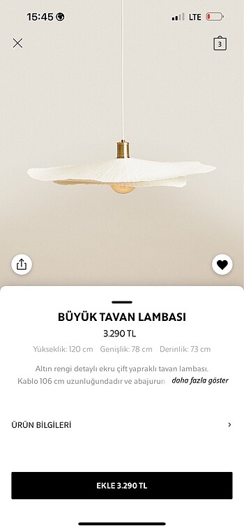 Zara Home Avize