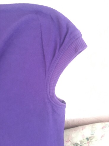 m Beden mor Renk T-Shirt