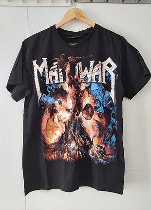 Manowar rock metal tişört 