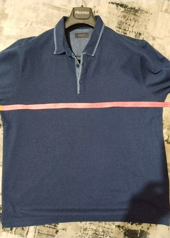 Kiğılı marka Denim Erkek Uzun Kollu Polo yaka sweatshirt - Görsel 4