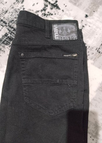 Mavi Siyah Baskılı Erkek Streetwear Pantolon - Görsel 3